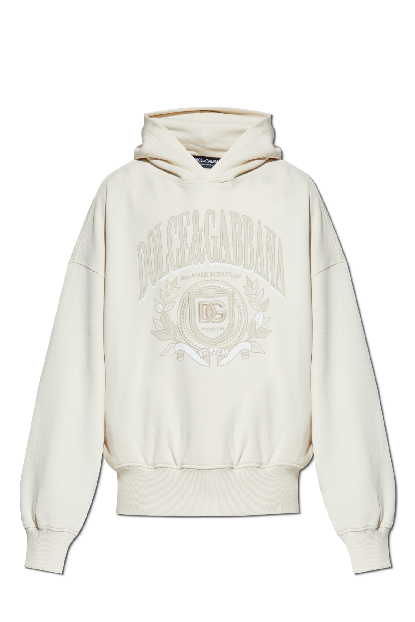 DOLCE&GABBANA パーカー ホワイト 46 Dolce & Gabbana Hoodie | Men's | Vitkac